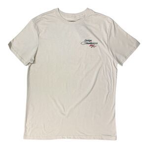 Licensed Men's Moto Relaxed Fit Short Sleeve Graphic Tee - Dodge Challenger 1970